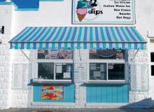 IceCream Stand with awning