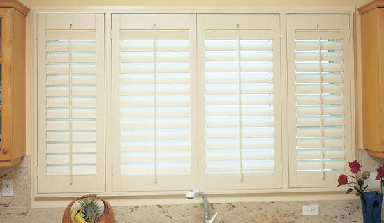 Water proof indoor shutters