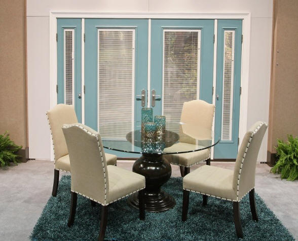 Patio Doors with Built in blinds